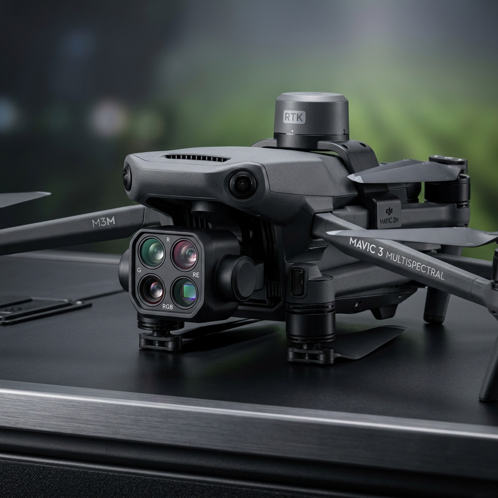 Dron DJI Mavic 3 Multispectral con sensor de 4 bandas